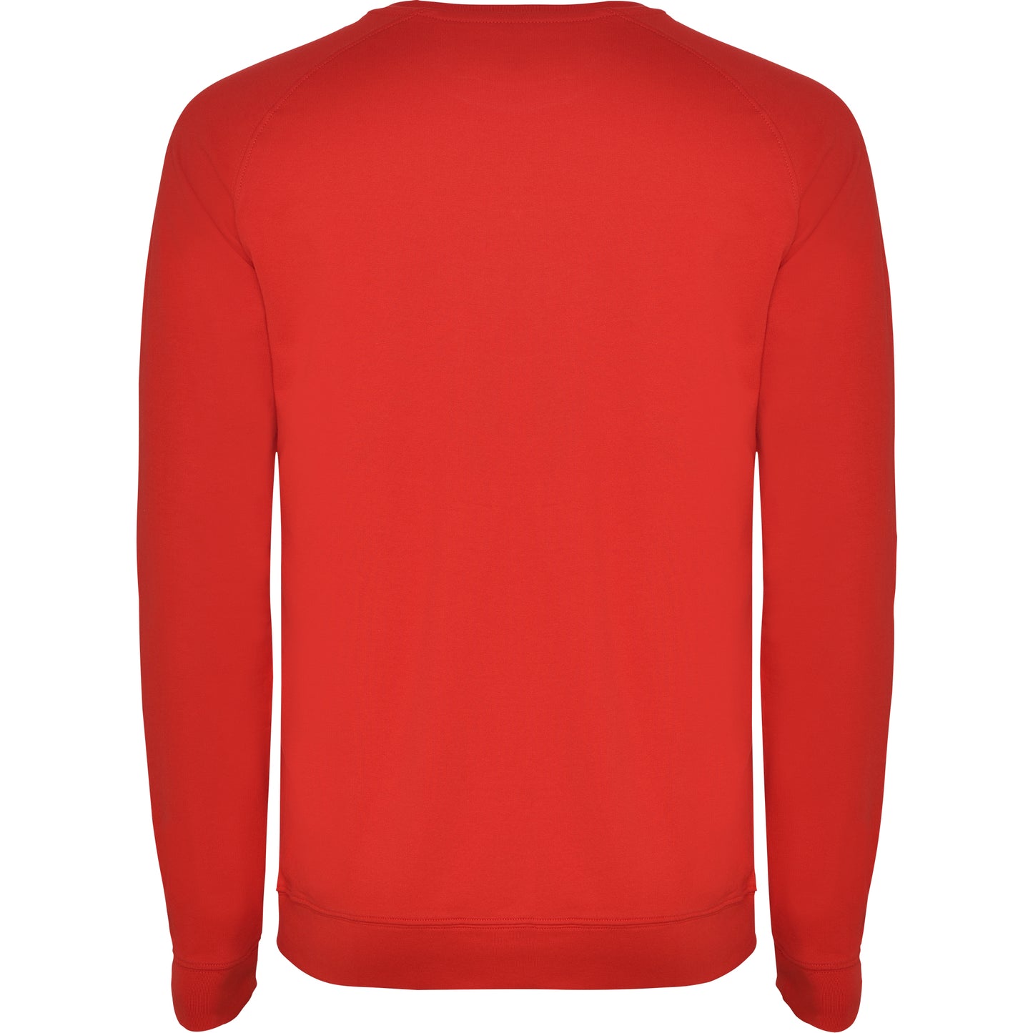 1104 Sudadera de algodón de manga entallada estilo ranglán
