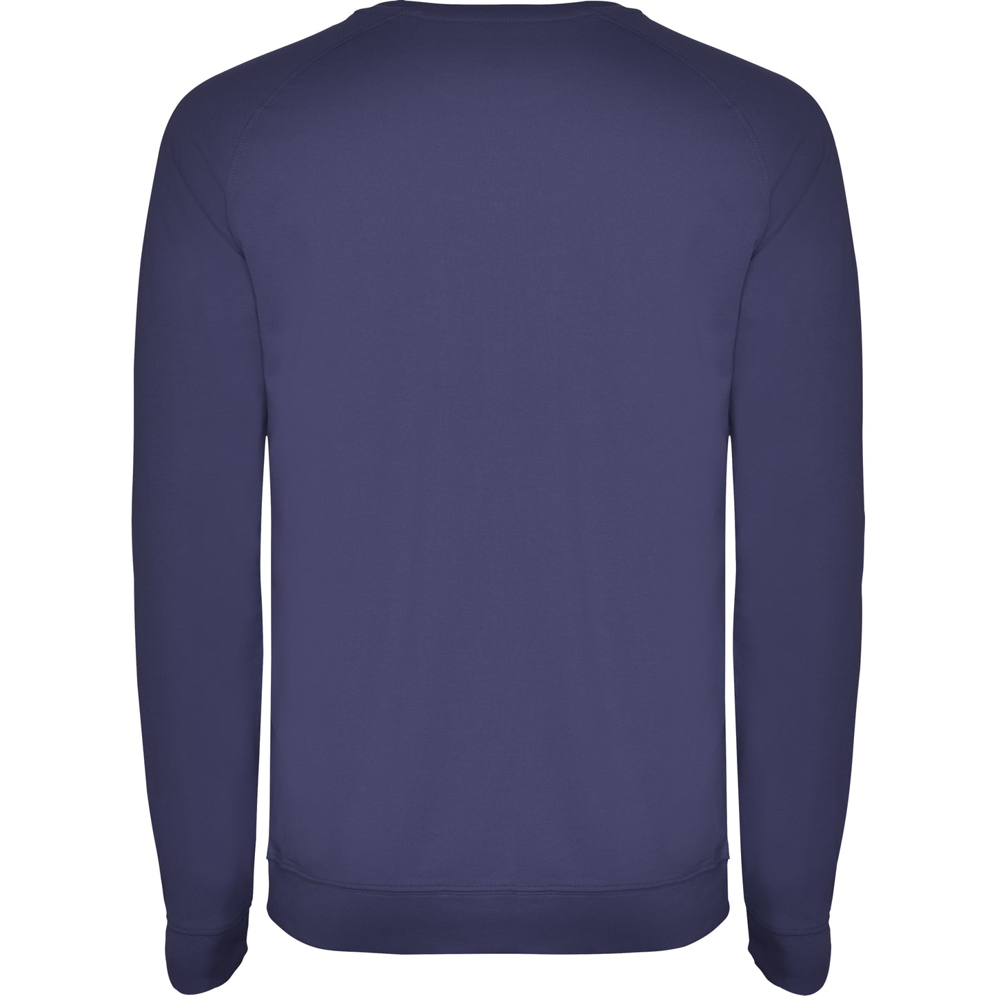 1104 Sudadera de algodón de manga entallada estilo ranglán