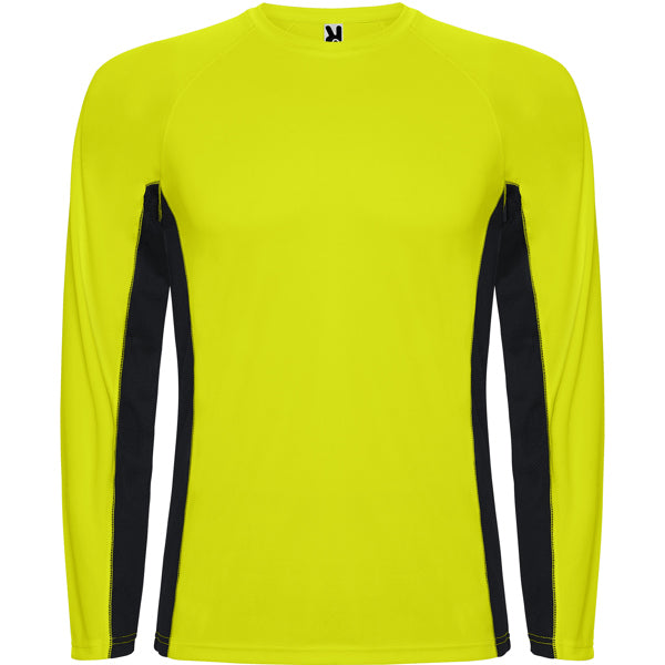 Camiseta técnica combinada