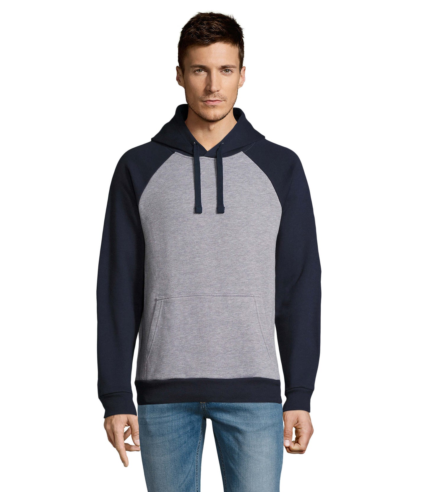 02998 Sudadera unisex bicolor