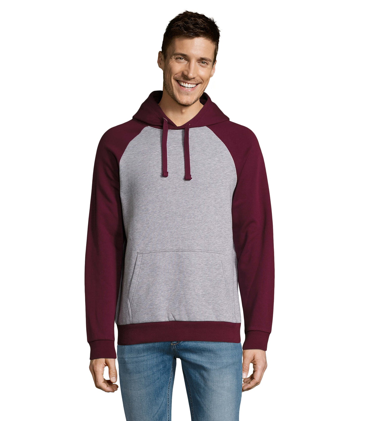 02998 Sudadera unisex bicolor