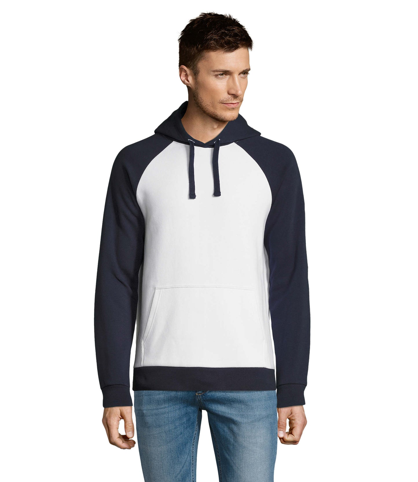 02998 Sudadera unisex bicolor