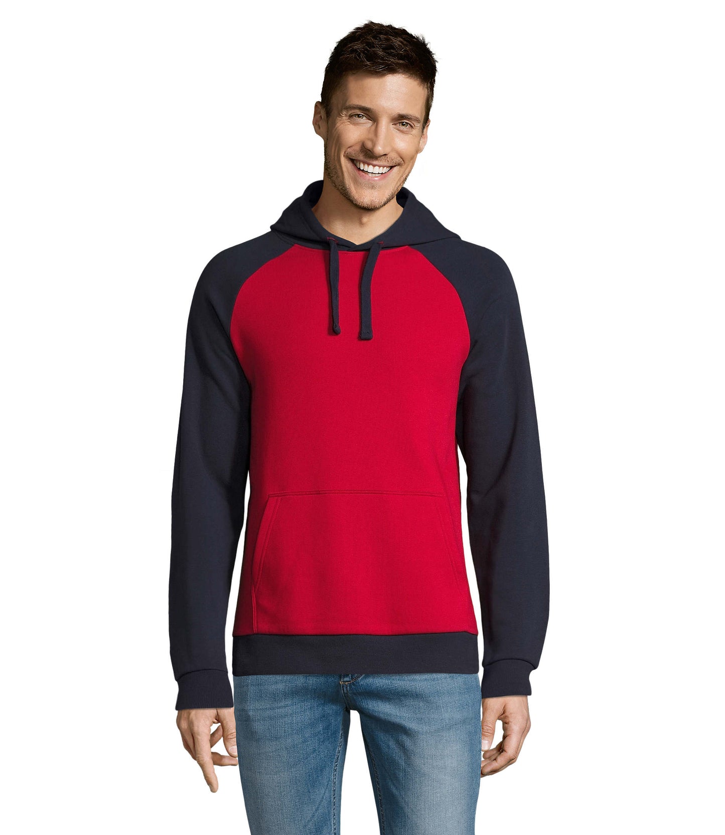 02998 Sudadera unisex bicolor