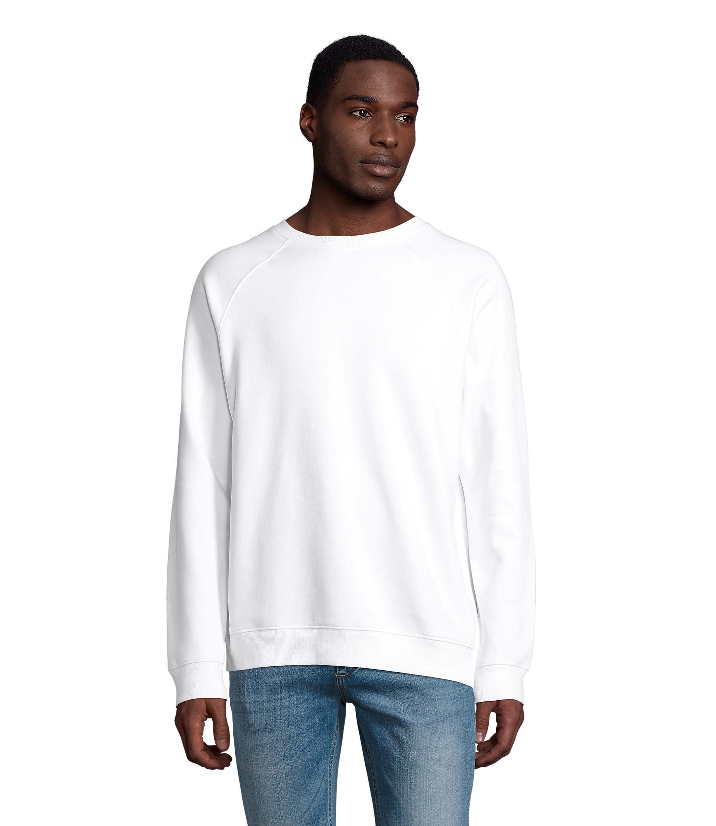 03567 Sudadera unisex de cuello redondo