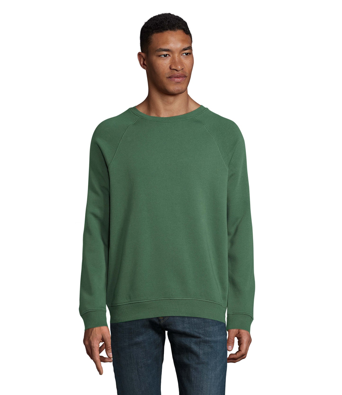 03567 Sudadera unisex de cuello redondo