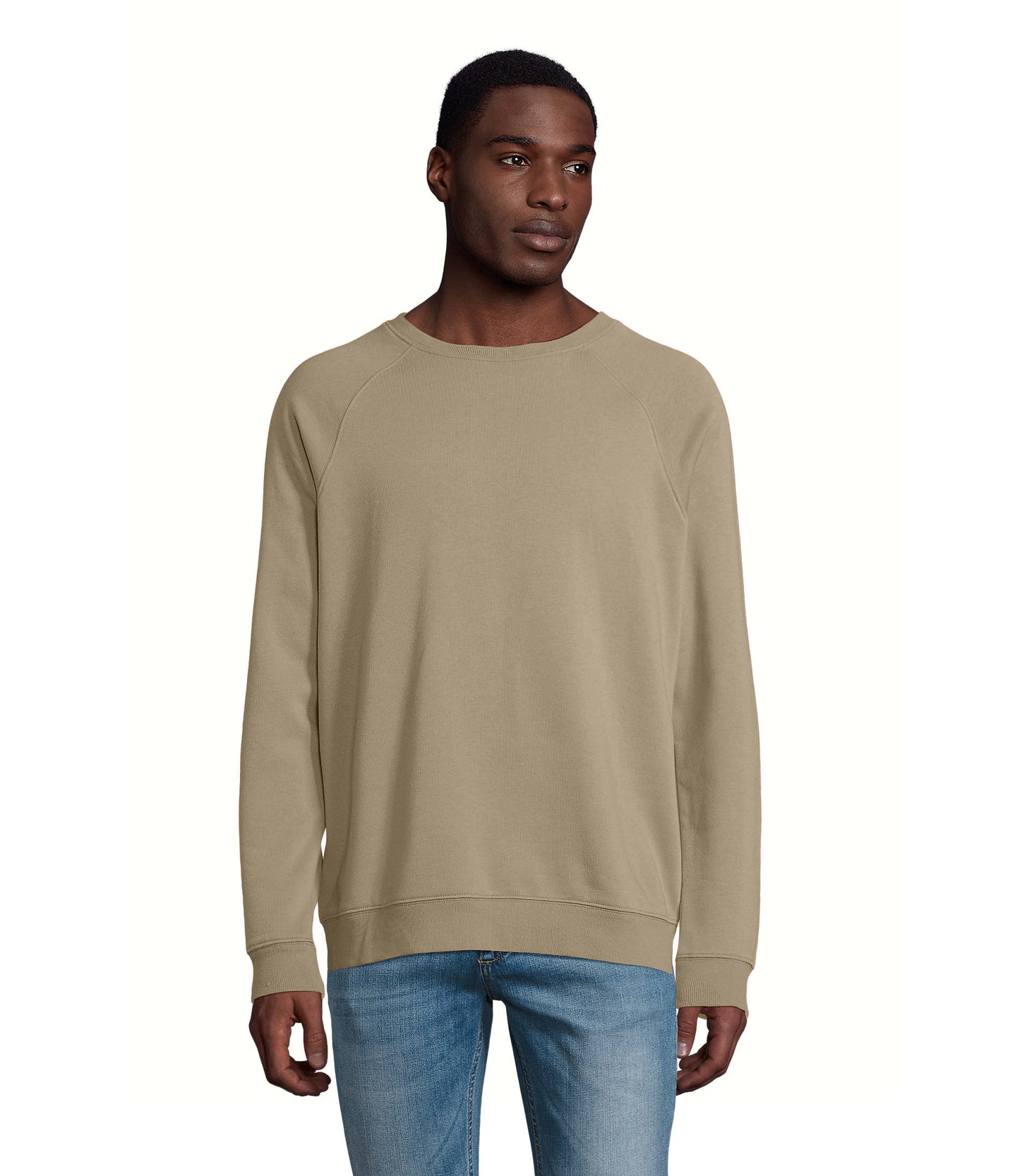 03567 Sudadera unisex de cuello redondo