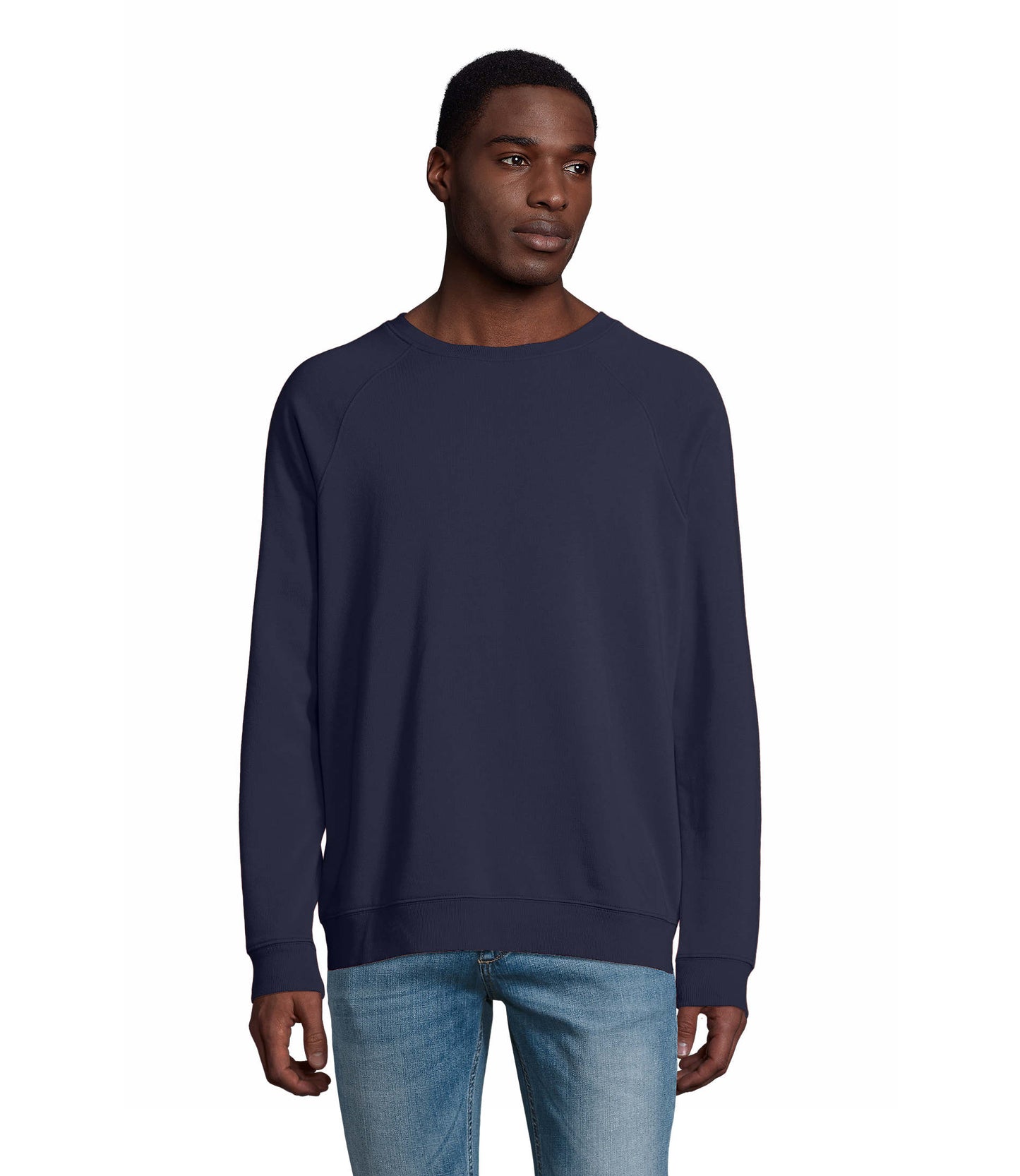 03567 Sudadera unisex de cuello redondo