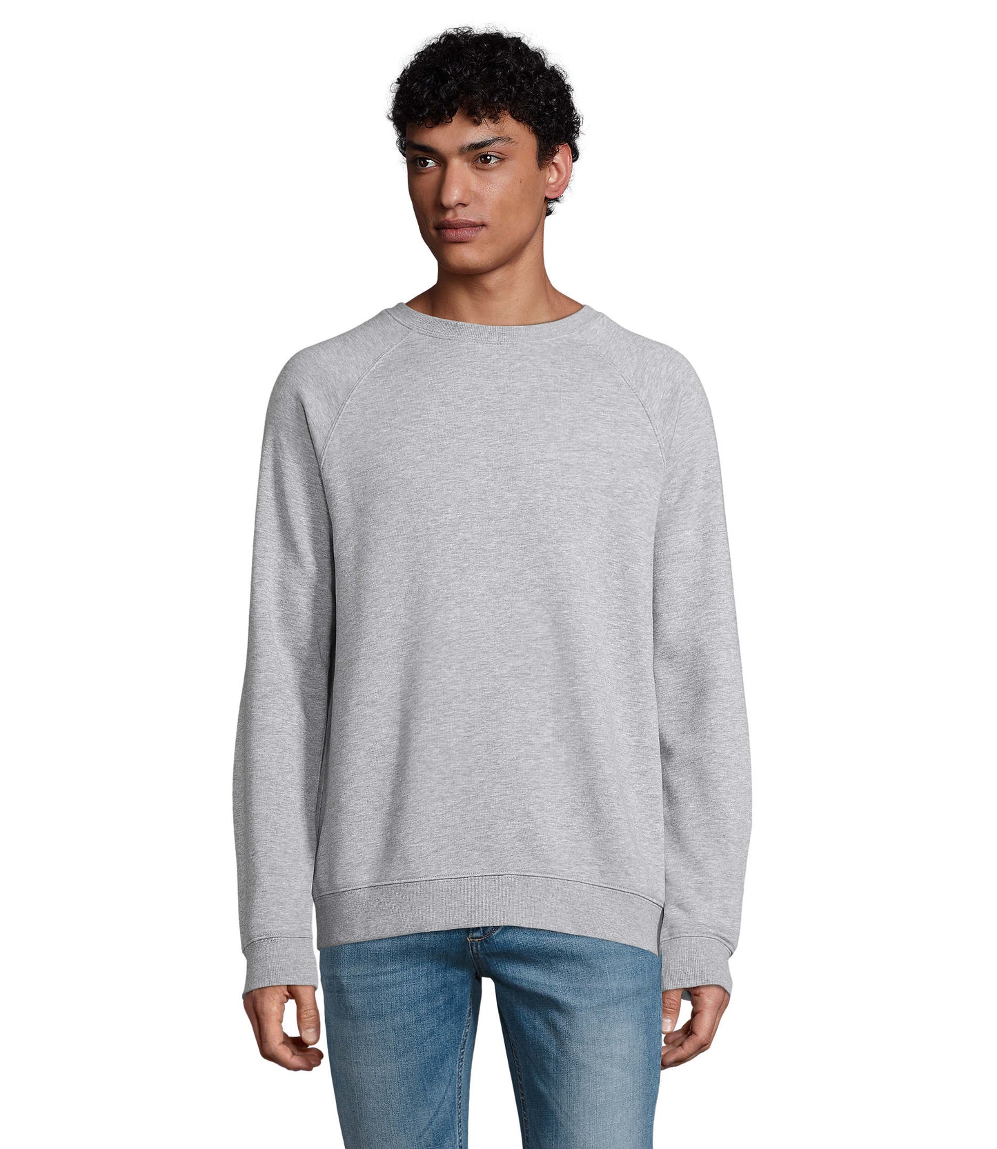 03567 Sudadera unisex de cuello redondo