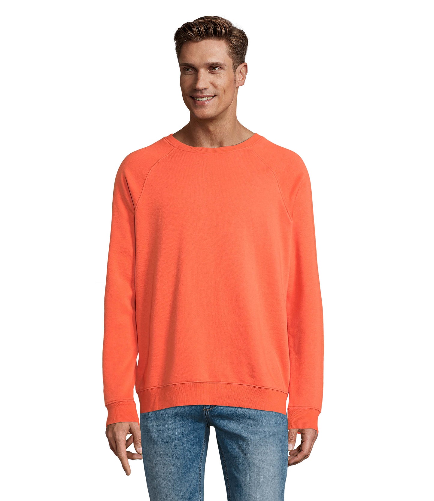 03567 Sudadera unisex de cuello redondo