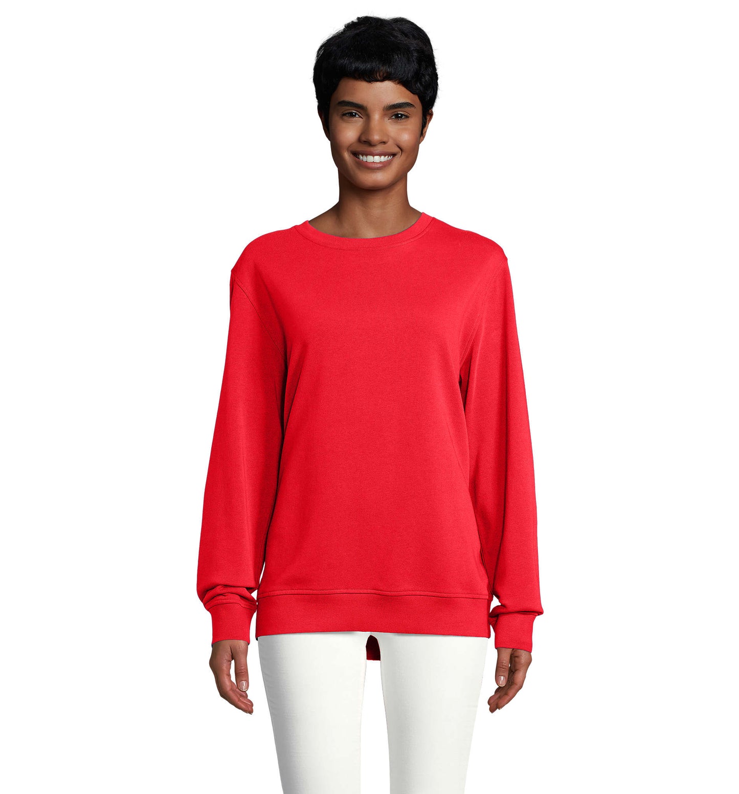 03574 Sudadera unisex cuello redondo