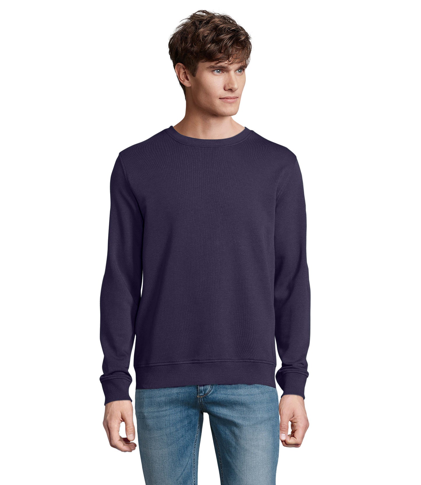 03574 Sudadera unisex cuello redondo