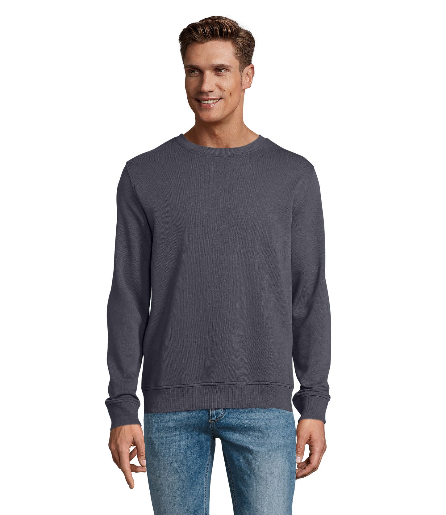 03574 Sudadera unisex cuello redondo