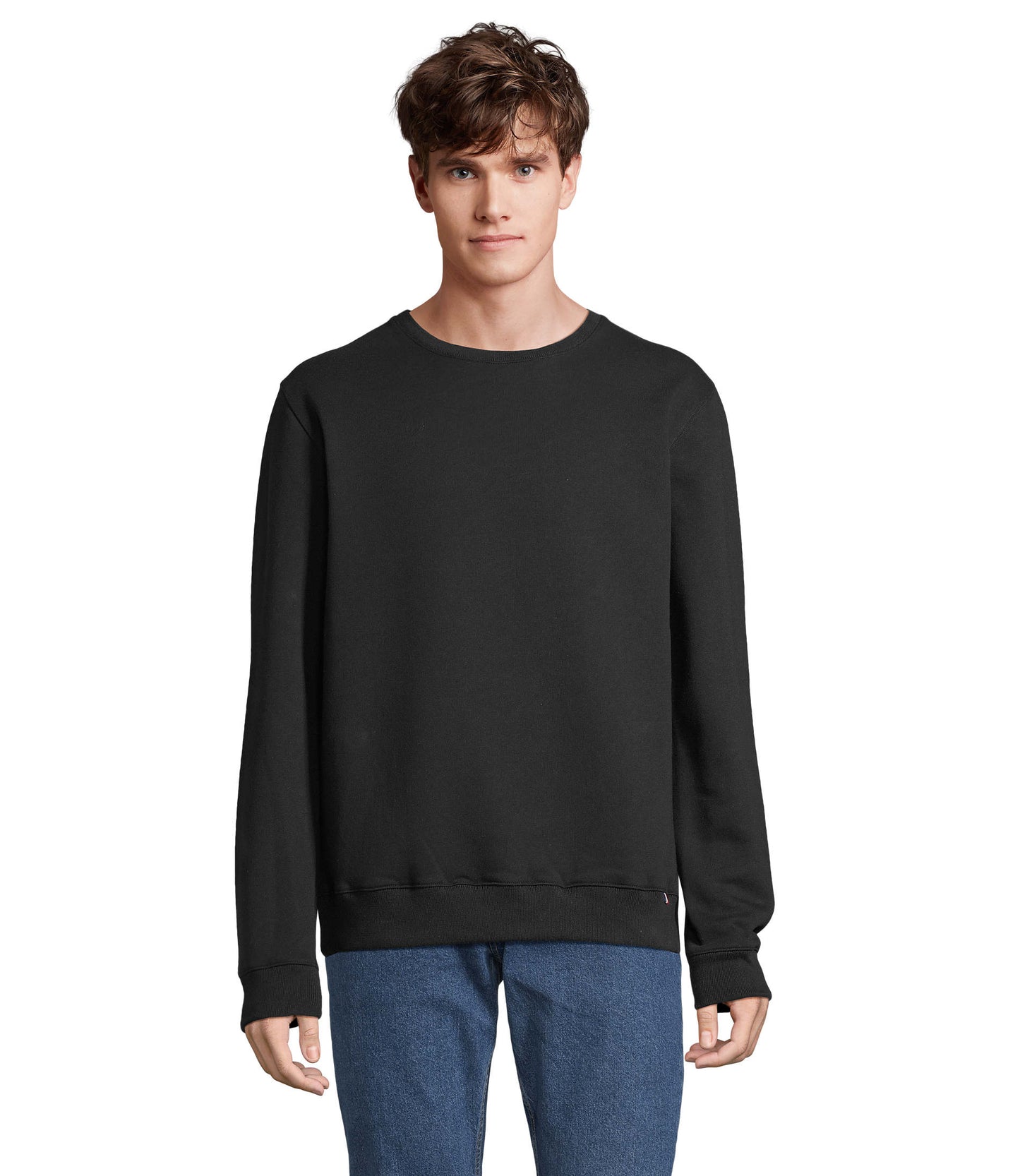 03886 Sudadera unisex cuello redondo