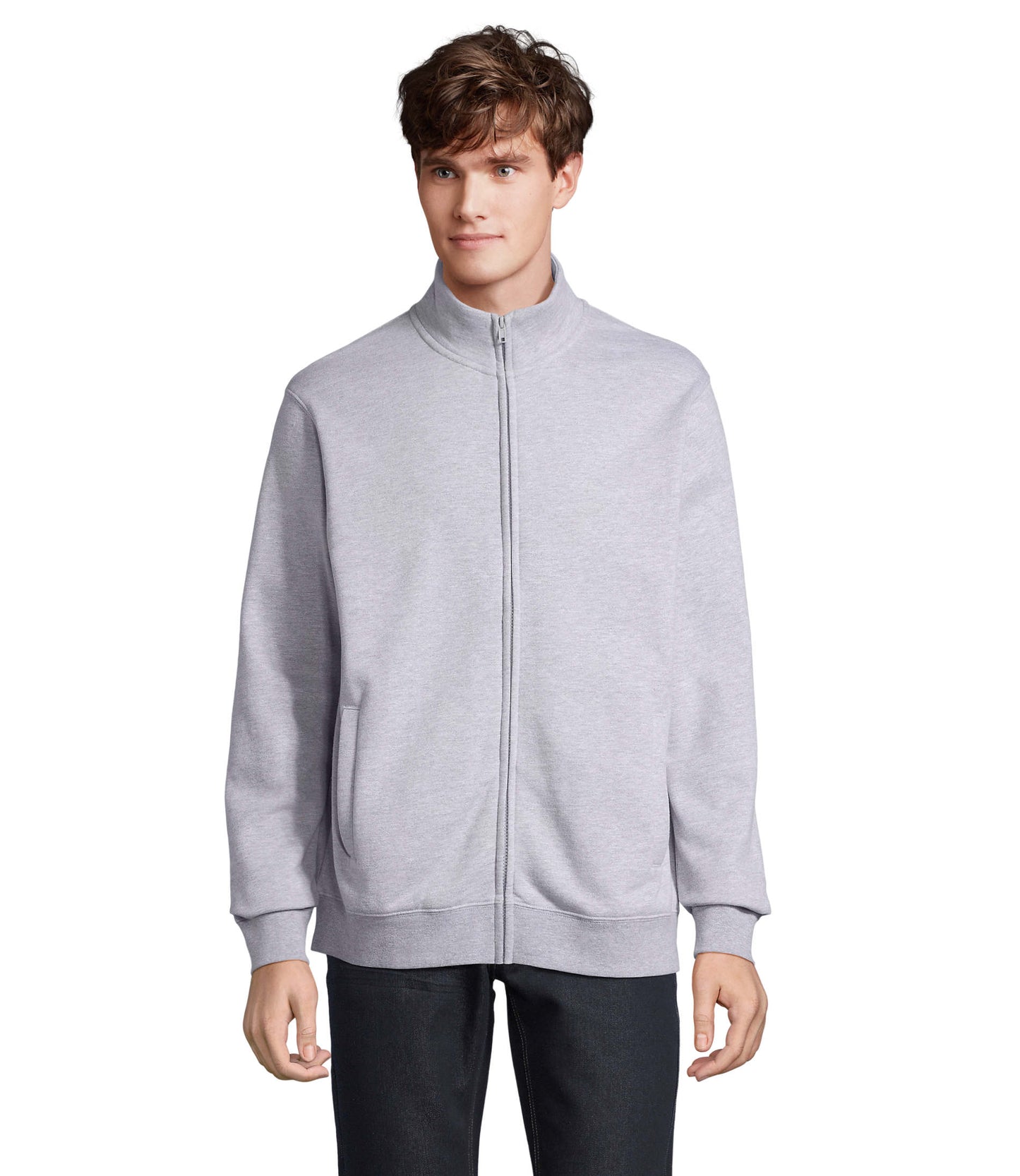 04240 Sudadera unisex con cremallera