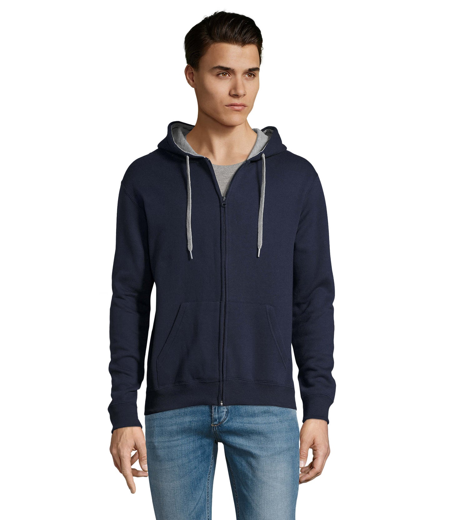 46900 Chaqueta hombre con capucha