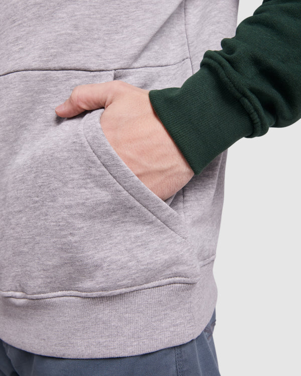 Sudadera bicolor unisex BADET