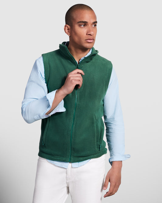 Chaleco polar con cuello alto BELLAGIO