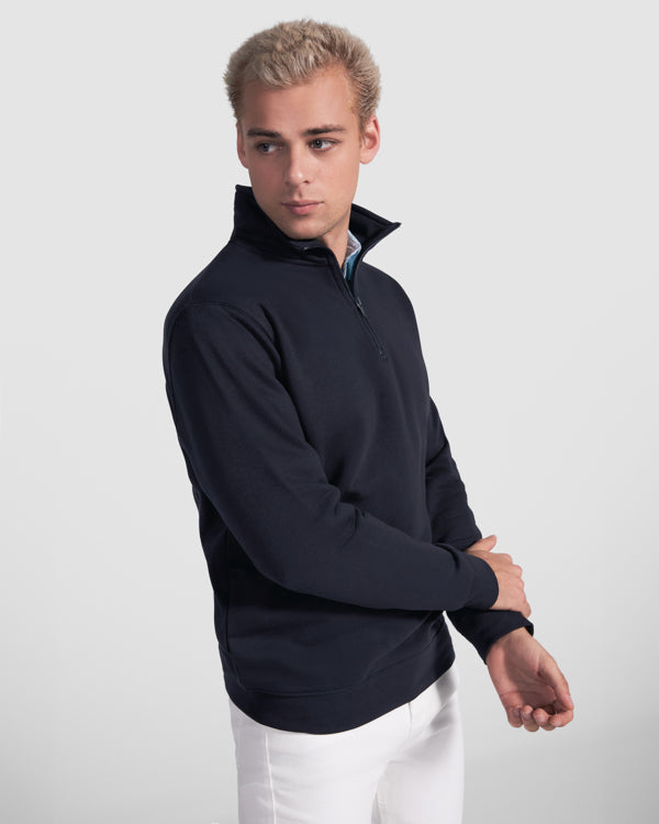 Sudadera con media cremallera ANETO