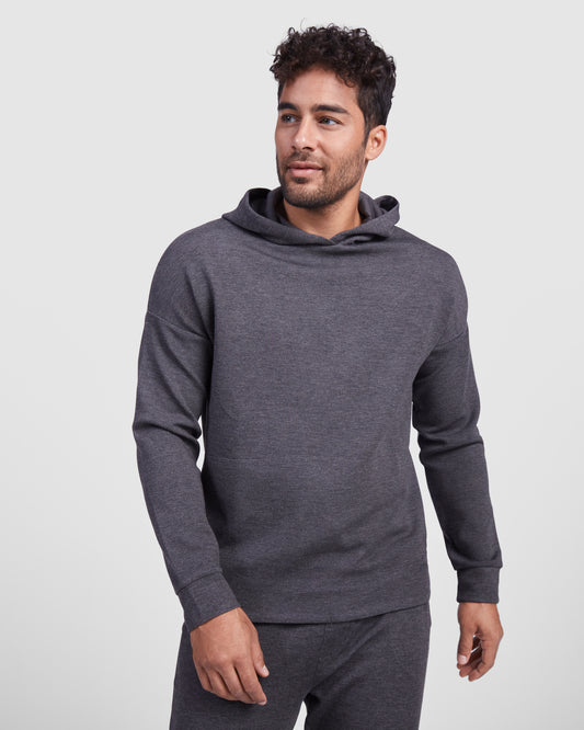 1119 Sudadera con capucha unisex en tejido ligero.