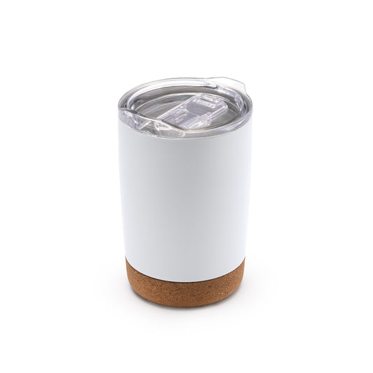 Vaso de acero inoxidable 304 reciclado. Con una capacidad de 350 ml.