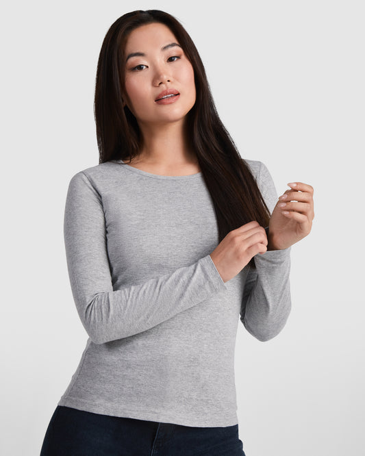 Camiseta semientallada