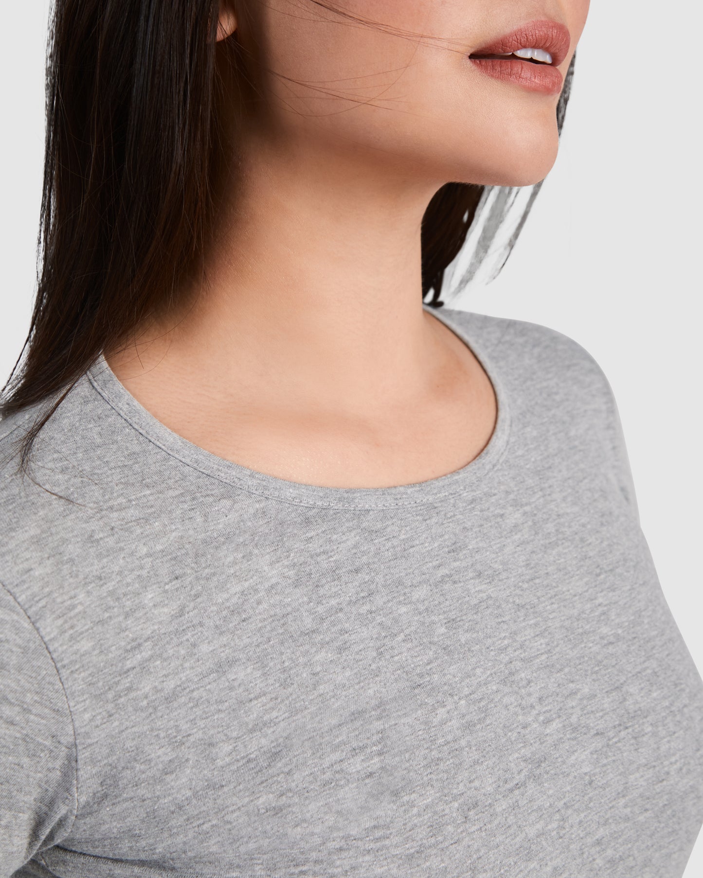 Camiseta semientallada