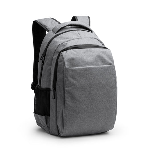 Mochila ejecutiva en poliéster reciclado RPET 300D con diseño vigoré (31cm)