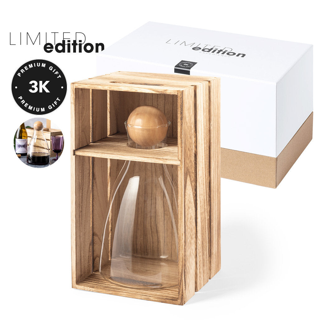 Elegante decantador Limited Edition. Una sofisticada y sorprendente pieza de diseño