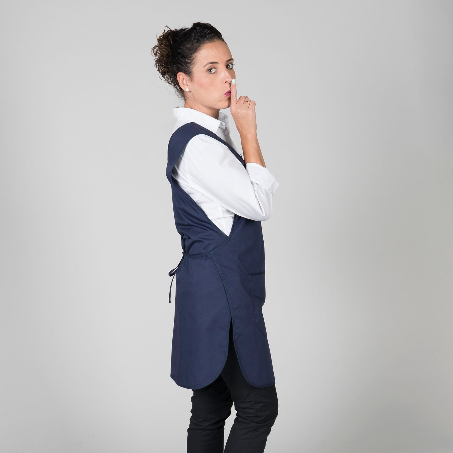 CASULLA CON BOLSILLO SARGA POLIESTER REVERSIBLE