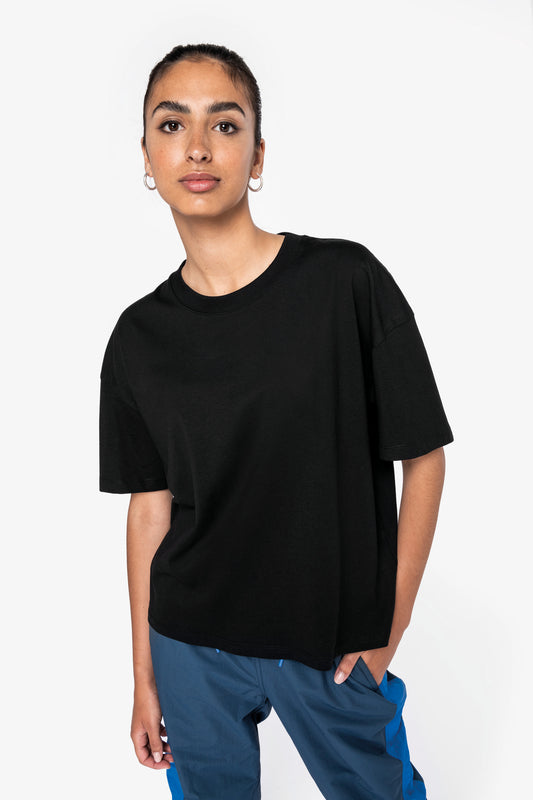 Camiseta ecorresponsable oversize mujer