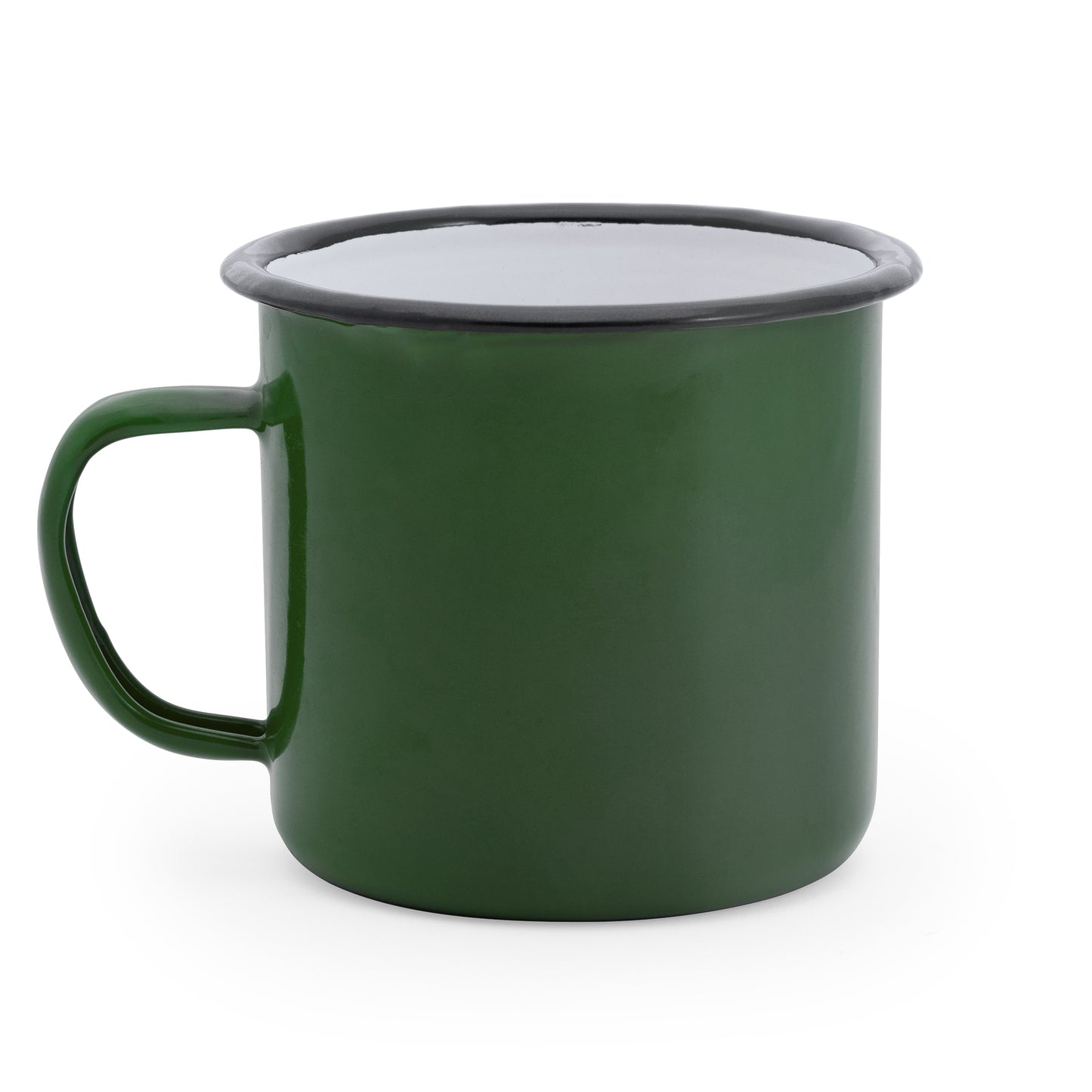 Taza metálica. Capacidad 380 ml.