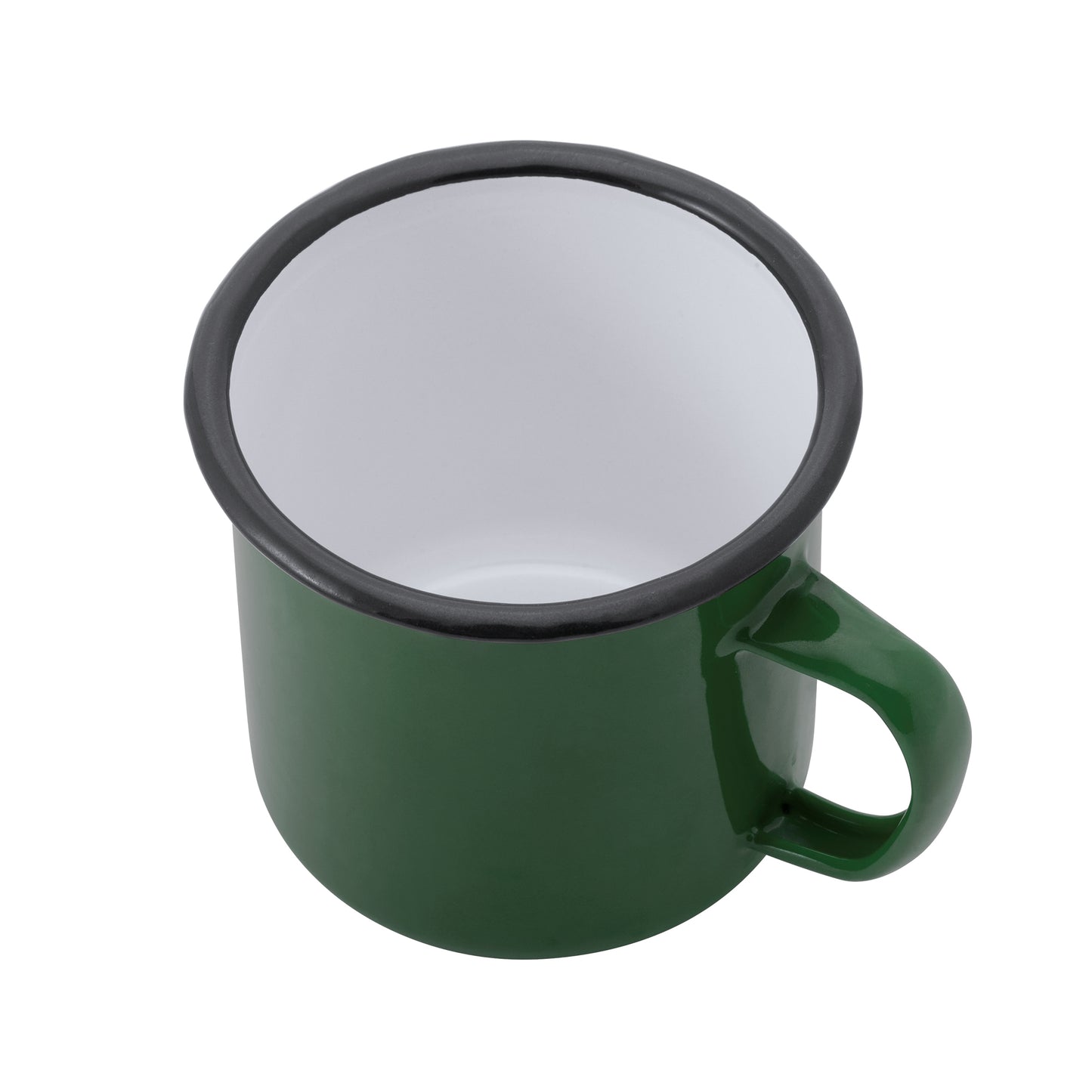 Taza metálica. Capacidad 380 ml.