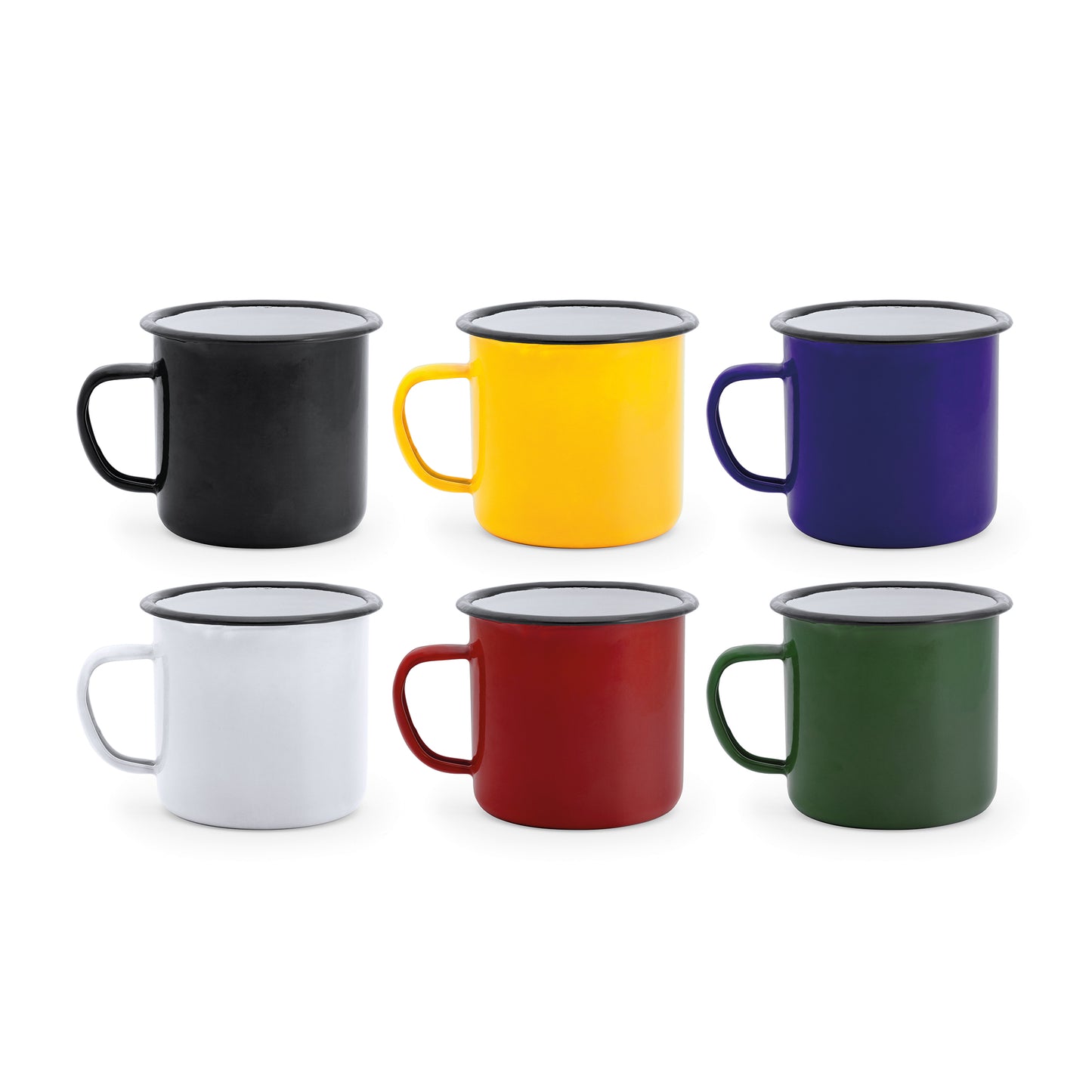 Taza metálica. Capacidad 380 ml.