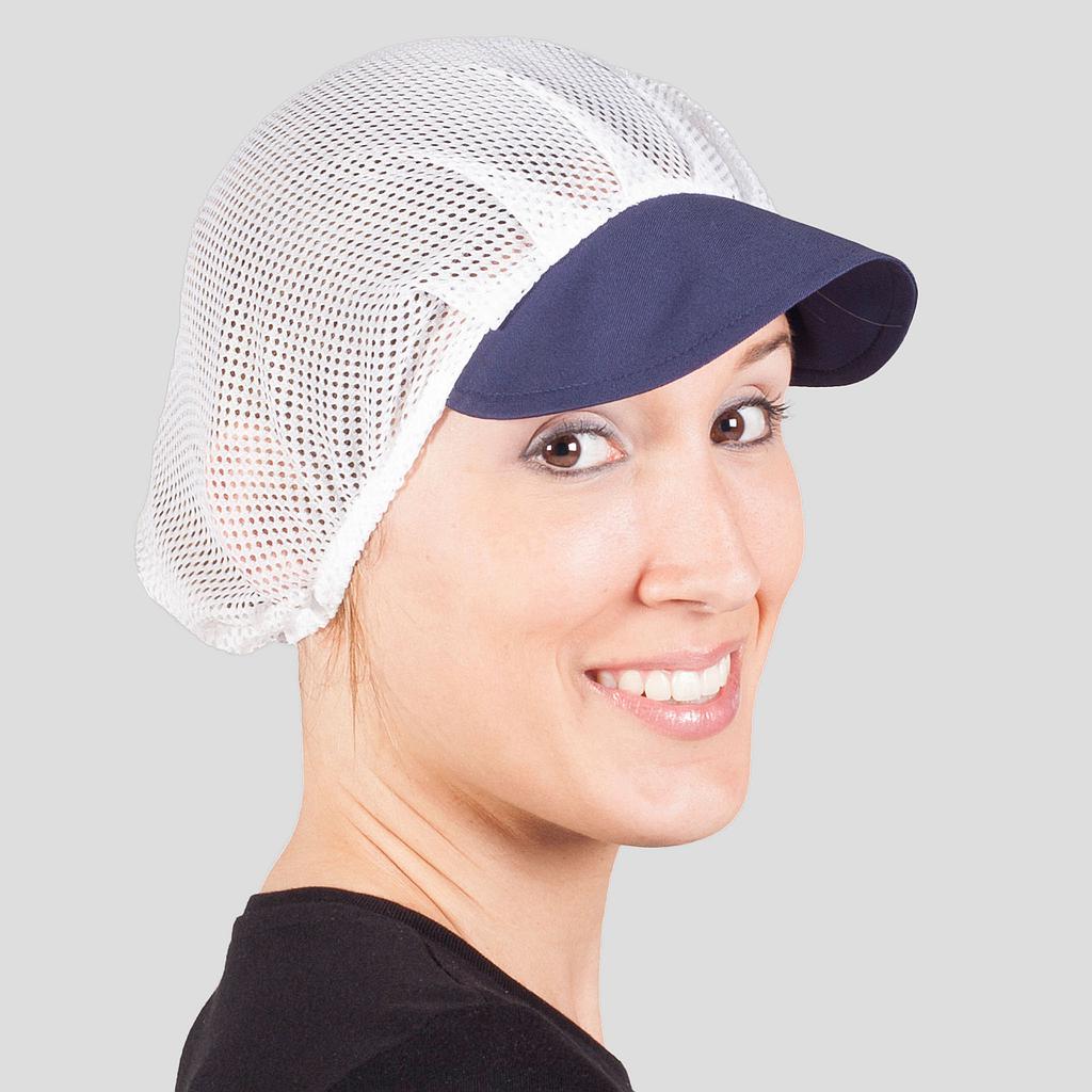 GORRO MUJER REJILLA VISERA COLOR (PAQ. 10 UNID)