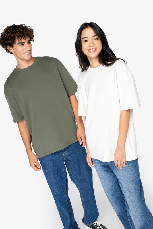 Camiseta ecorresponsable oversize French Terry unisex
