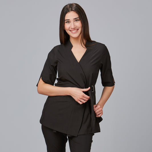 BLUSA CRUZADA MUJER BUGULA
