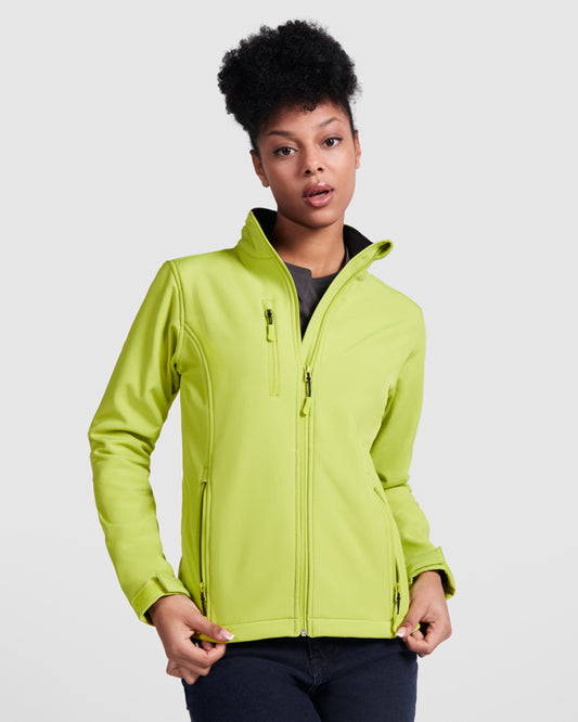 Softshell compuesto de 2 capas con corte entallado NEBRASKA WOMAN