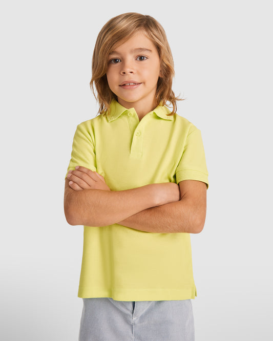 Polo de manga corta. Niño