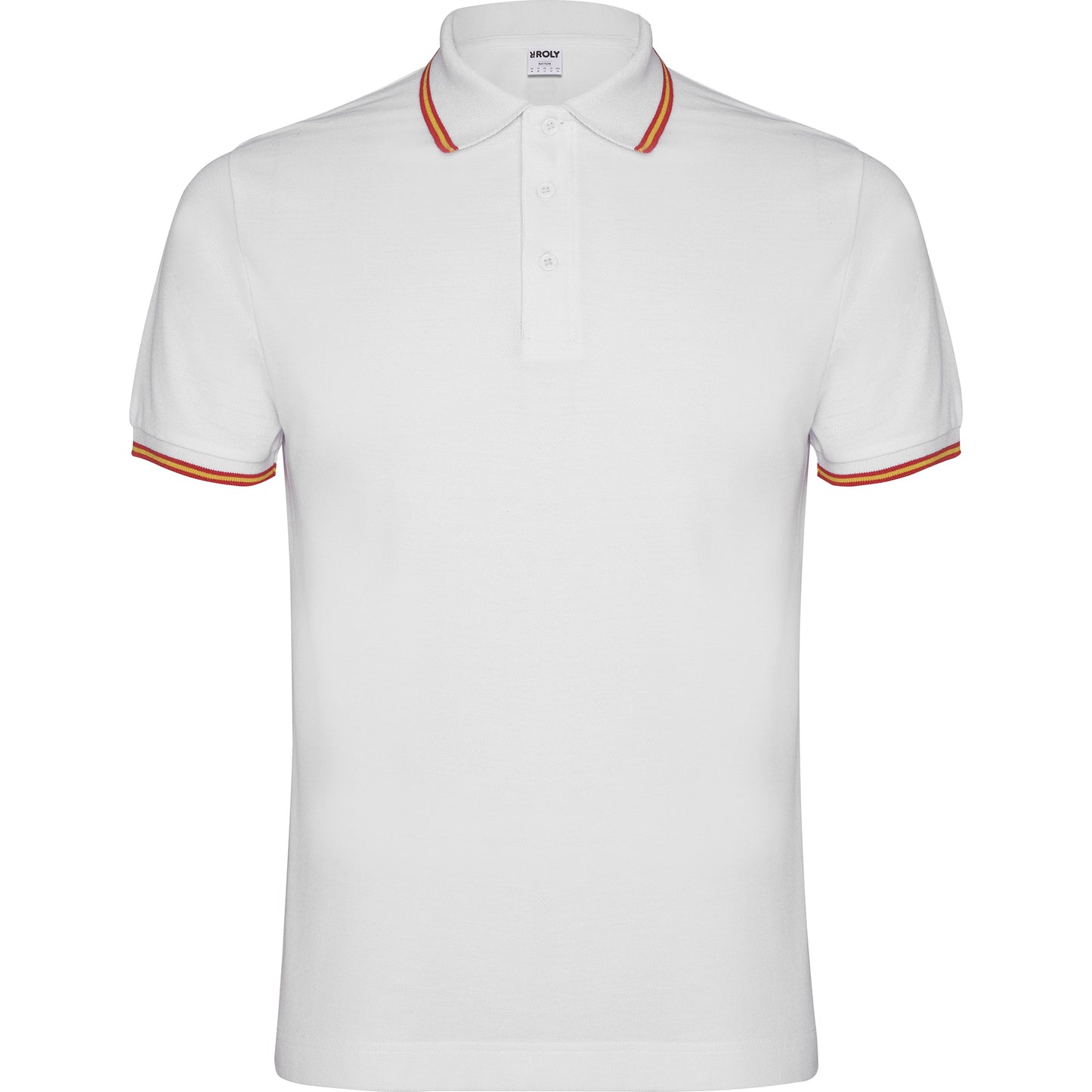 Polo de manga corta.