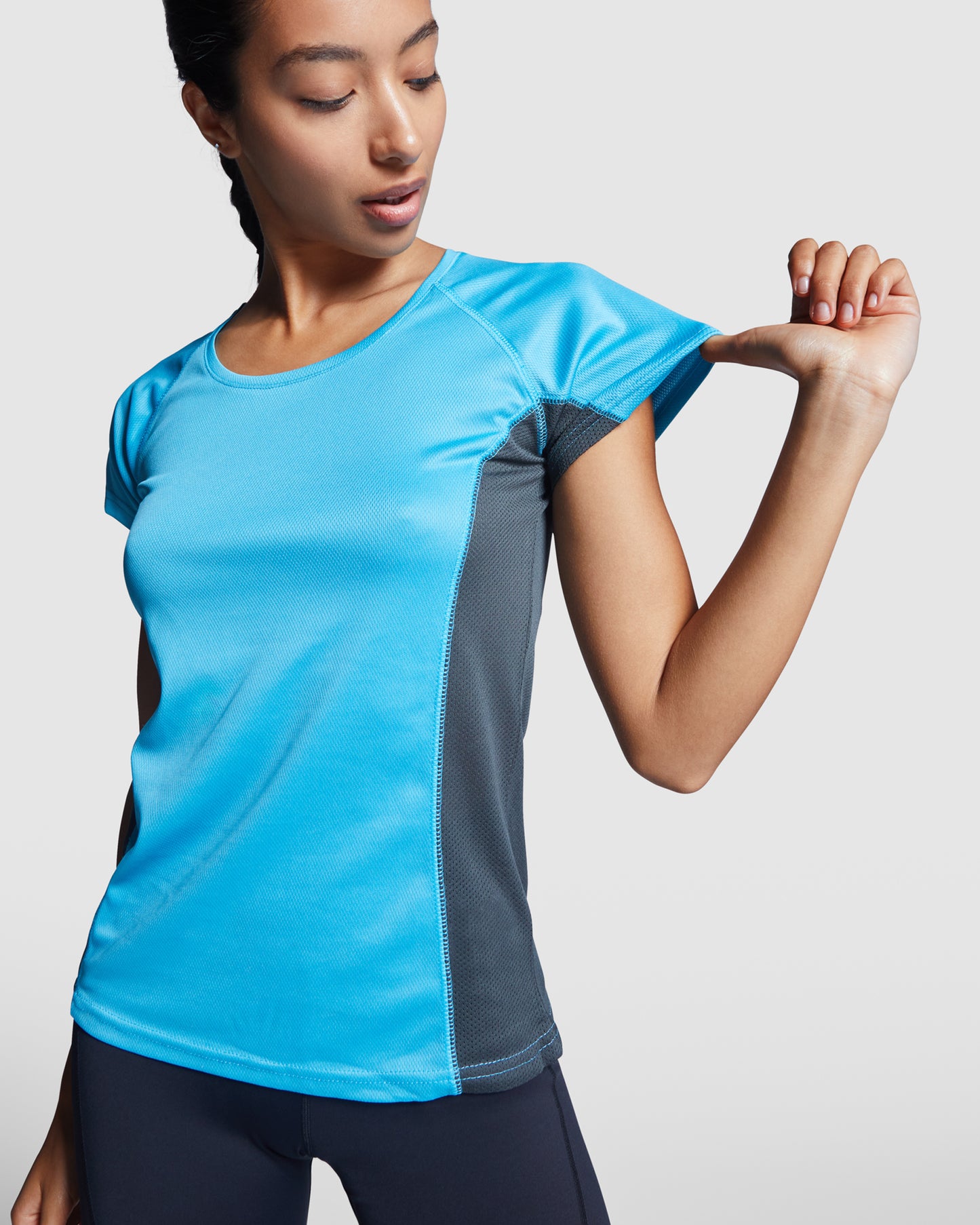 Camiseta técnica combinada