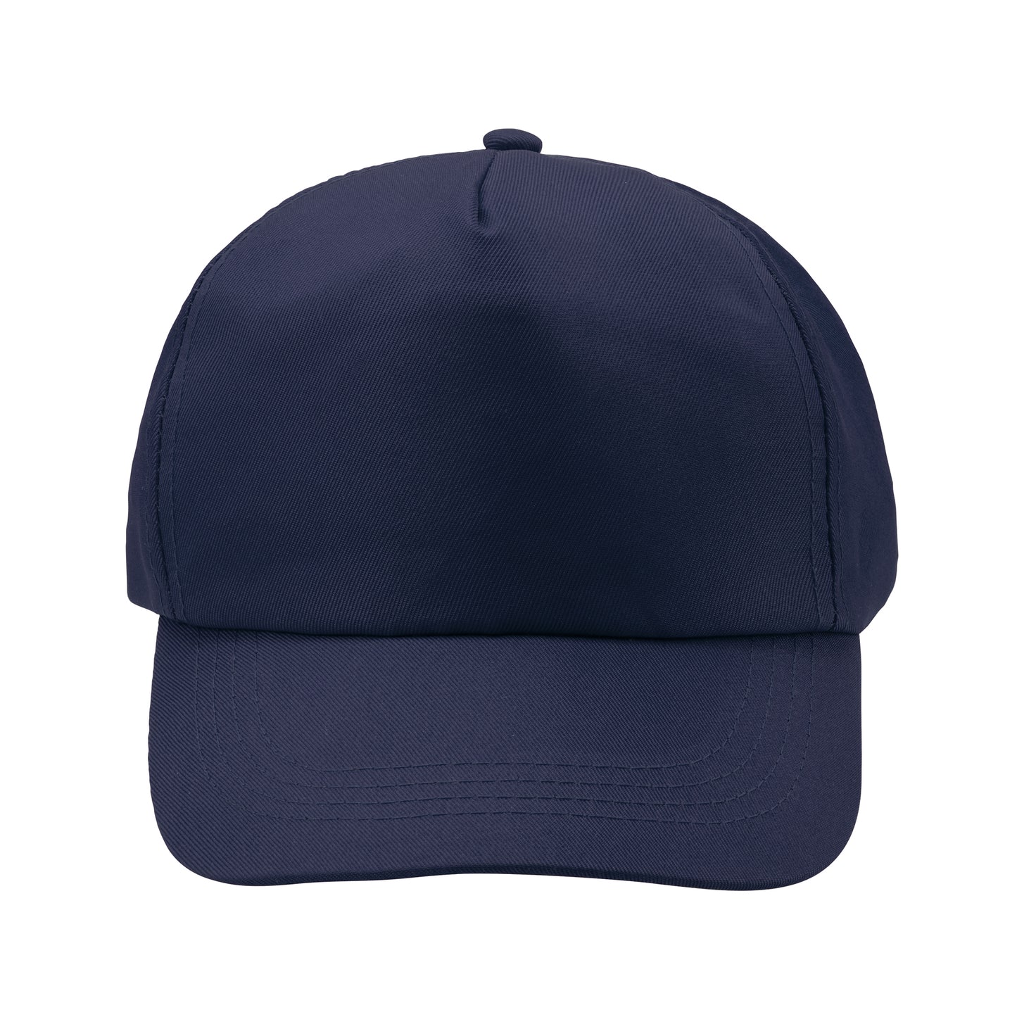 Gorra de RPET con 5 paneles. Cierre de velcro ajustable.