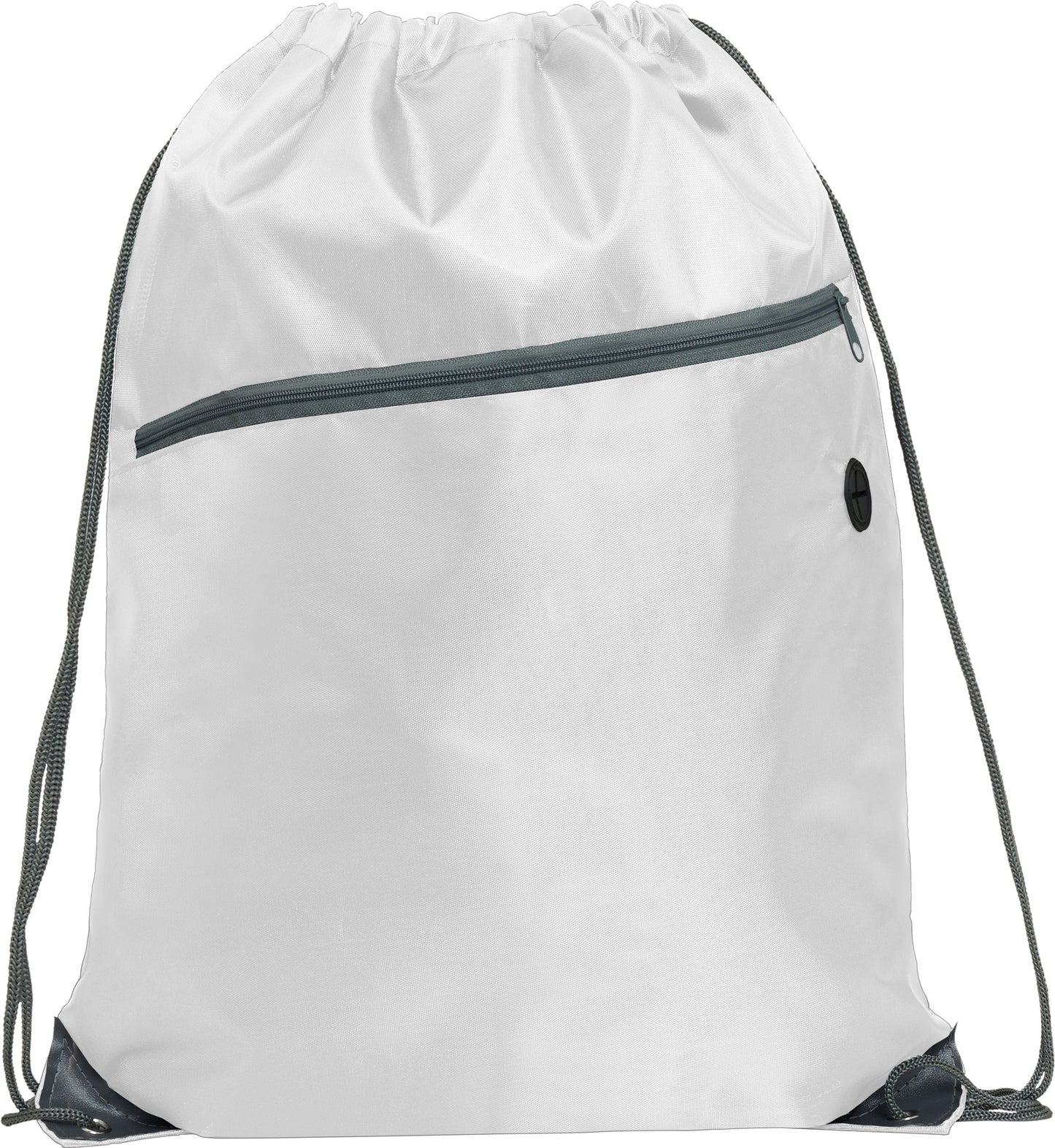Mochila multiusos. · Cordones de ajuste a la espalda. · Bolsillo inclinado frontal con cremallera