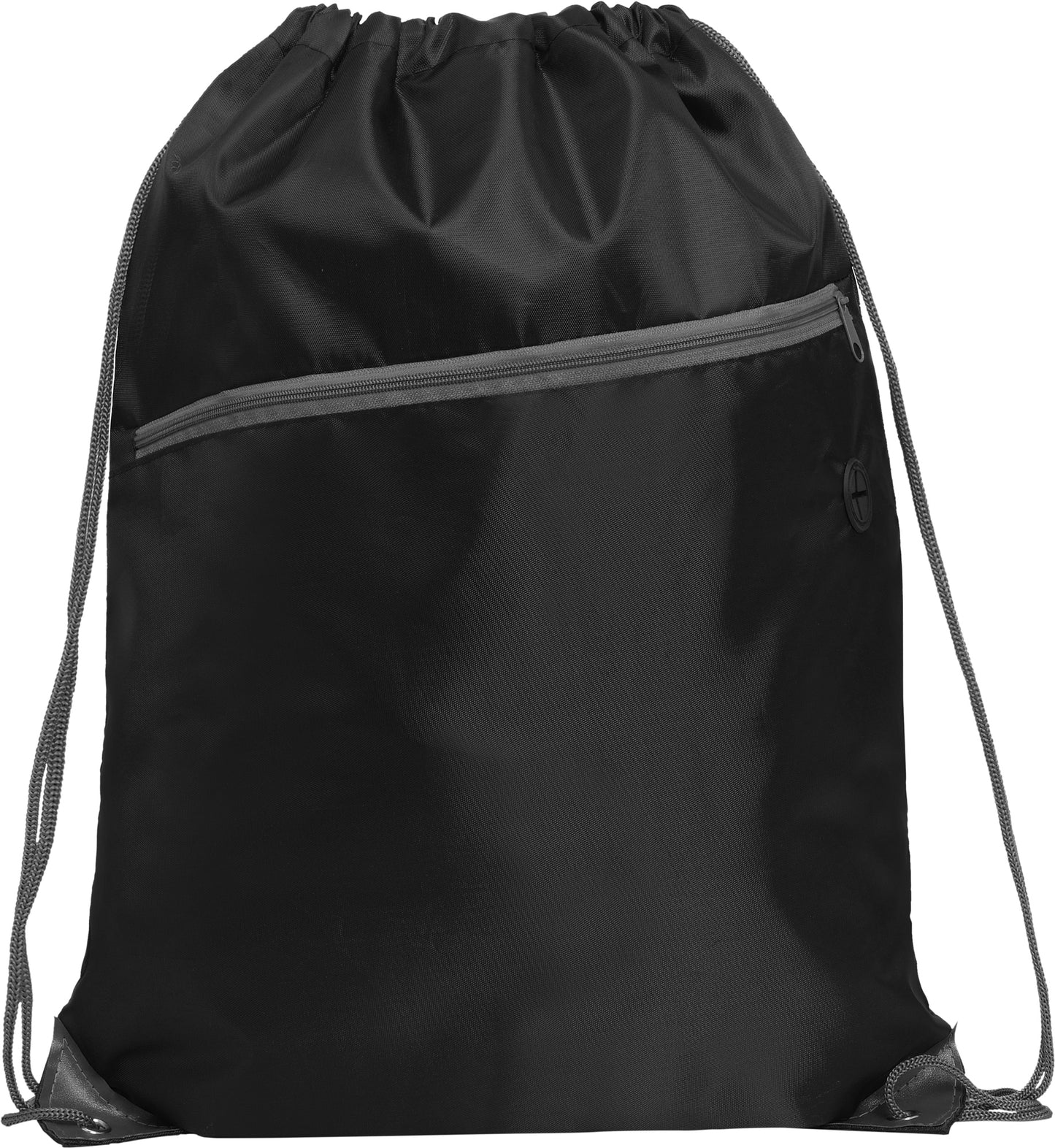 Mochila multiusos. · Cordones de ajuste a la espalda. · Bolsillo inclinado frontal con cremallera