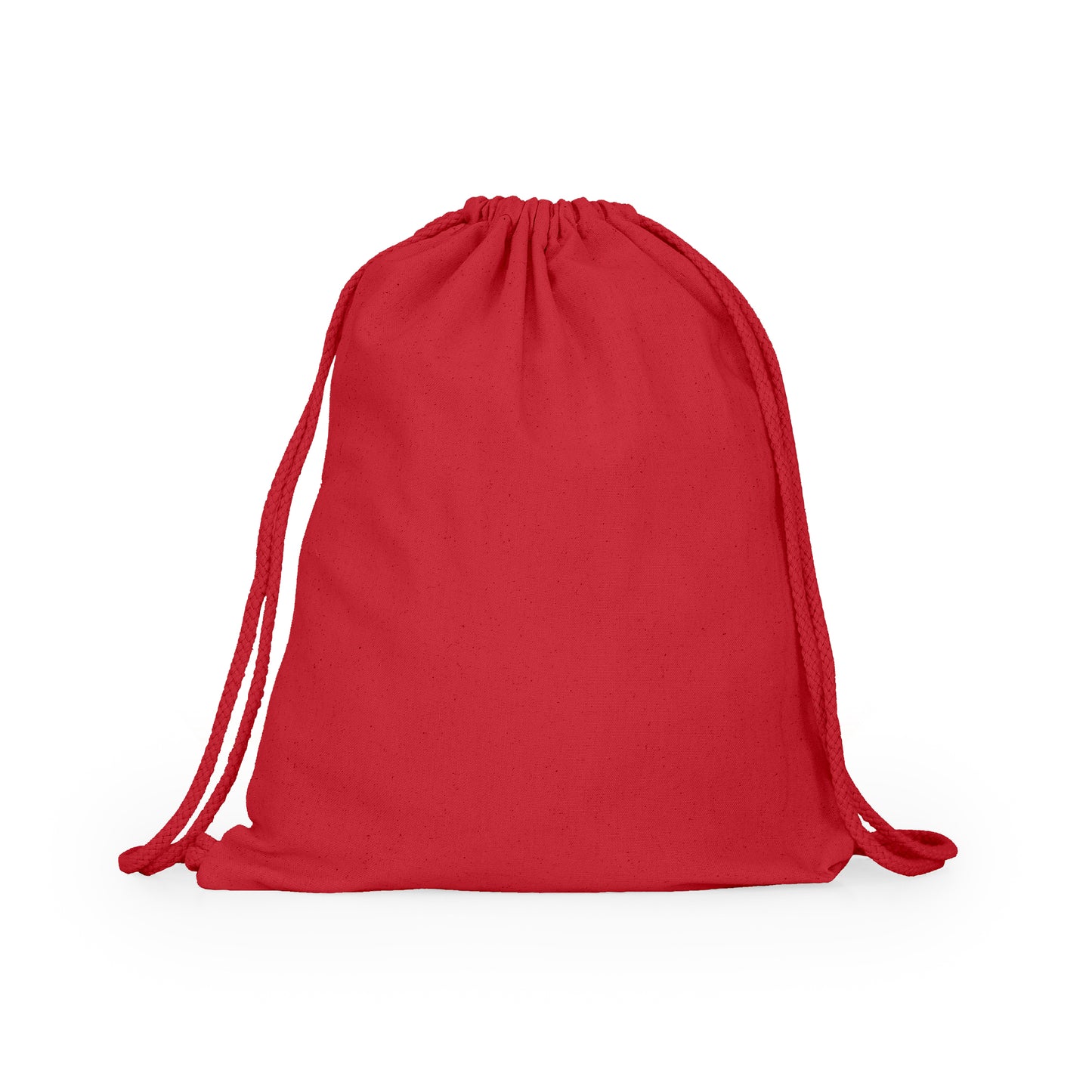 Mochila 100% de algodón con cordones a juego. Disponible en varios colores.