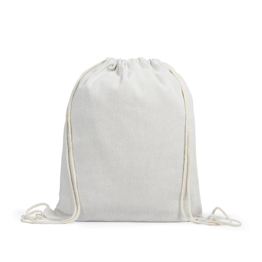 Mochila de cordones ideal para sublimación. Realizada en resistente poliéster.