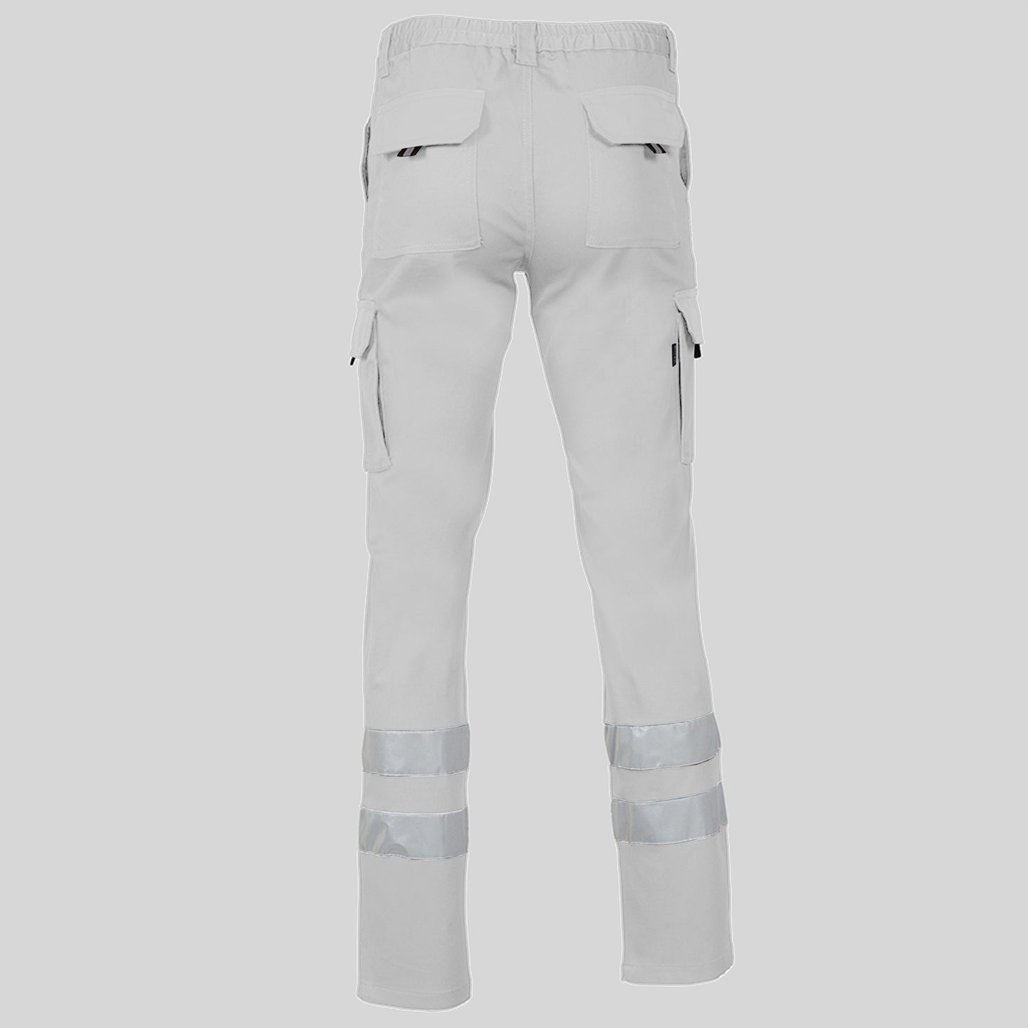 PANTALON UNISEX MULTIBOLSILLOS ELASTICO GAMO 2 BANDAS REFLECTANTES