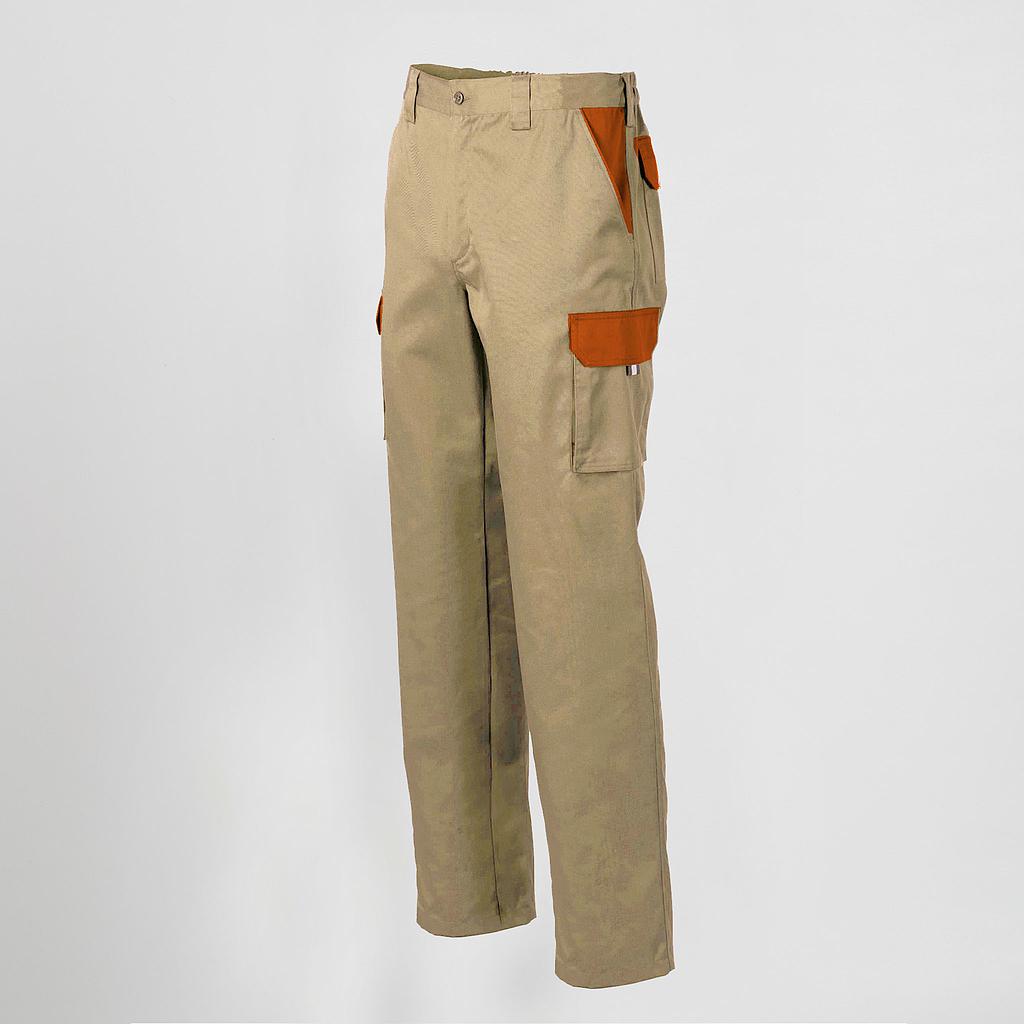 PANTALON UNISEX MULTIBOLSILLOS ELASTICO GAMO COMBINADO