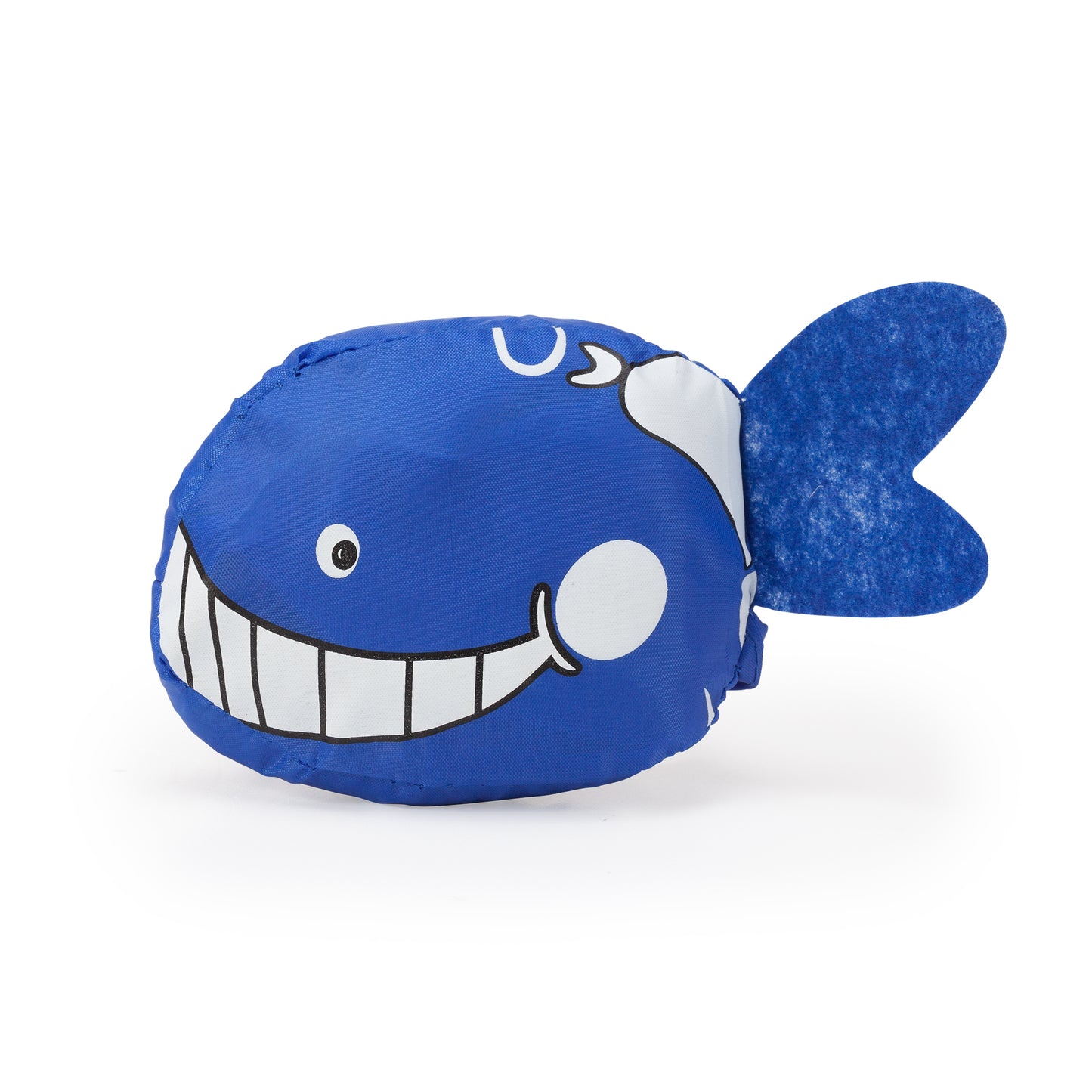 Mochila plegable infantil realizada en suave poliéster 190T. Bolsillo para plegado con diseños de animales.
