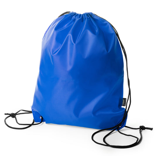 Mochila de cordones realizada en suave material RPET con esquinas reforzadas.
