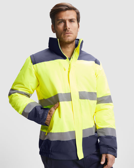 Parka acolchada.